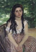 Pierre Renoir Summer(The Gypsy Girl) France oil painting reproduction